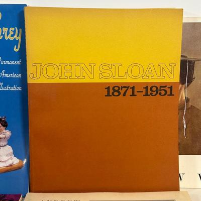 LOT 46: Collection Of Books About Various Artist - Van Gogh, Andrew Wyeth & More