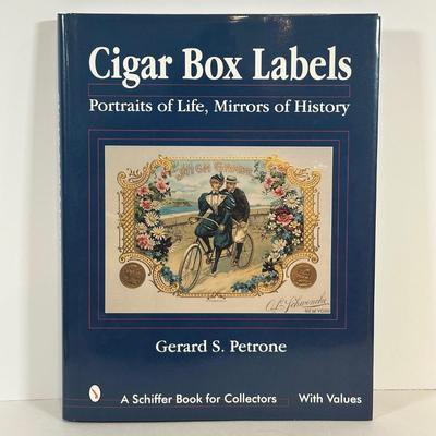 LOT: 47: Collection Of Cigar Boxes & Cigar Label Art Books