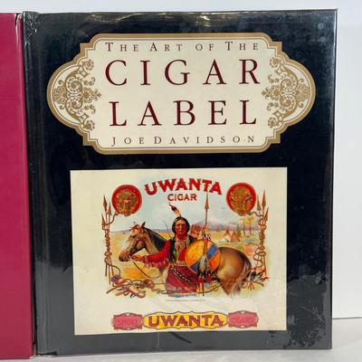 LOT: 47: Collection Of Cigar Boxes & Cigar Label Art Books