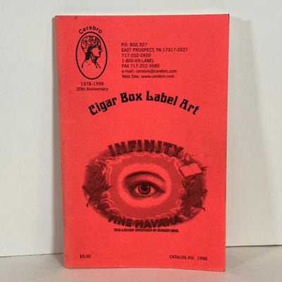 LOT: 47: Collection Of Cigar Boxes & Cigar Label Art Books