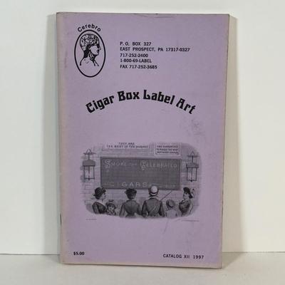 LOT: 47: Collection Of Cigar Boxes & Cigar Label Art Books
