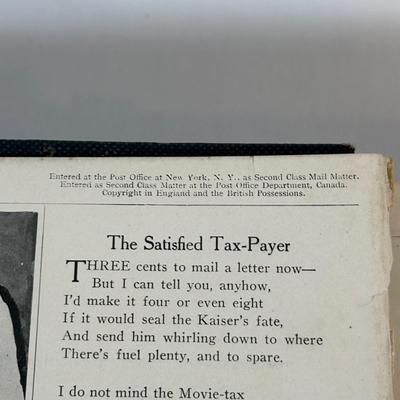 LOT 48: Antique Bound Volume Of Life Magazine Vol. LXXI 1918