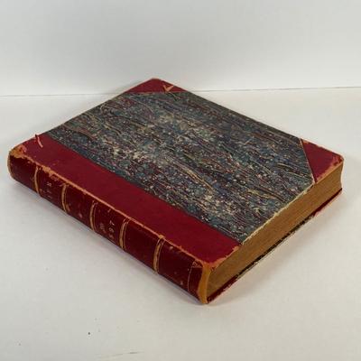 LOT 49: Antique Bound Volume Of Life Magazine Vol. 30 1897