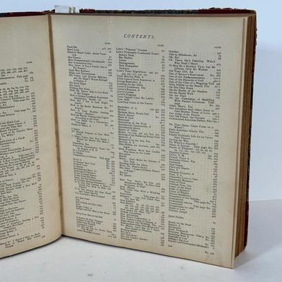LOT 49: Antique Bound Volume Of Life Magazine Vol. 30 1897