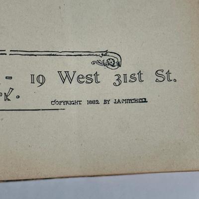 LOT 49: Antique Bound Volume Of Life Magazine Vol. 30 1897
