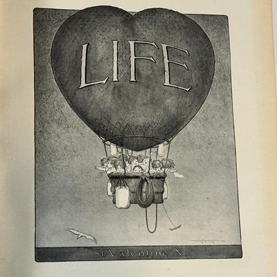 LOT 50: Antique Bound Volume Of Life Magazine Vol. LIII 1909