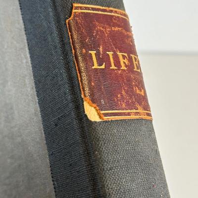 LOT 50: Antique Bound Volume Of Life Magazine Vol. LIII 1909