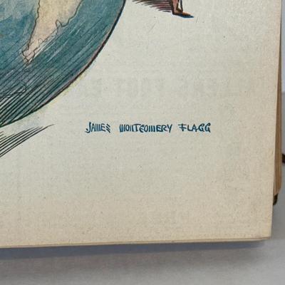LOT 51: Antique Bound Volume Of Life Magazine LII 1908