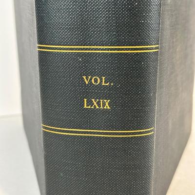 LOT 52: Antique Bound Volume Of Life Magazine LXIX 1917