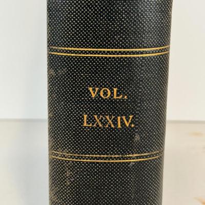 LOT 53: Antique Bound Volume Of Life Magazine LXXIV 1919