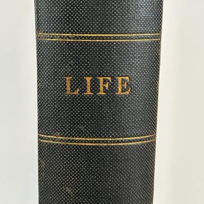 LOT 53: Antique Bound Volume Of Life Magazine LXXIV 1919