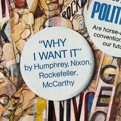 LOT 55: Vintage Political/Presidential Books & Pins