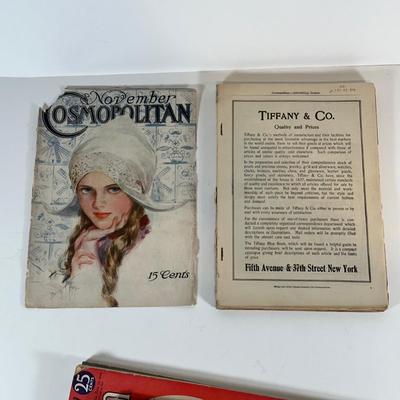 LOT 56: Vintage 1930s Cosmopolitan Magazines