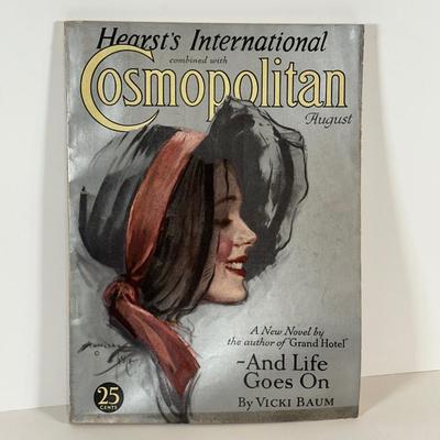 LOT 56: Vintage 1930s Cosmopolitan Magazines