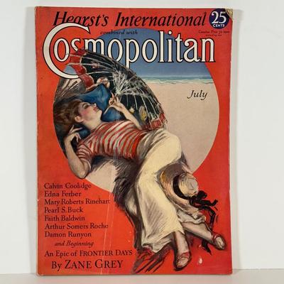 LOT 56: Vintage 1930s Cosmopolitan Magazines