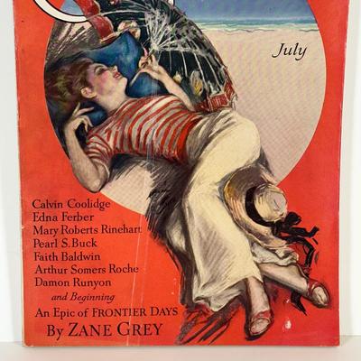LOT 56: Vintage 1930s Cosmopolitan Magazines