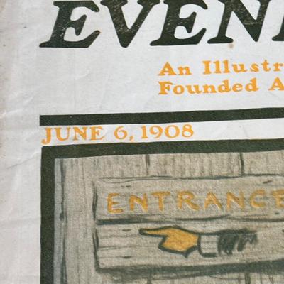 LOT 57: Antique Collection Of The Saturday Evening Post