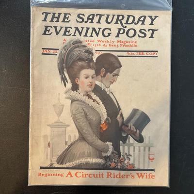 LOT 57: Antique Collection Of The Saturday Evening Post