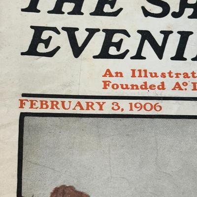 LOT 57: Antique Collection Of The Saturday Evening Post
