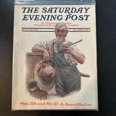 LOT 57: Antique Collection Of The Saturday Evening Post