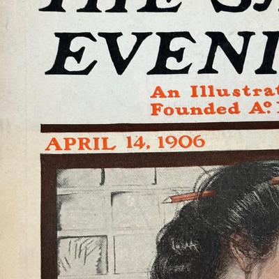LOT 57: Antique Collection Of The Saturday Evening Post