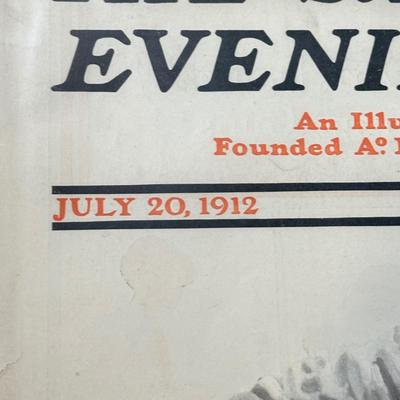 LOT 57: Antique Collection Of The Saturday Evening Post
