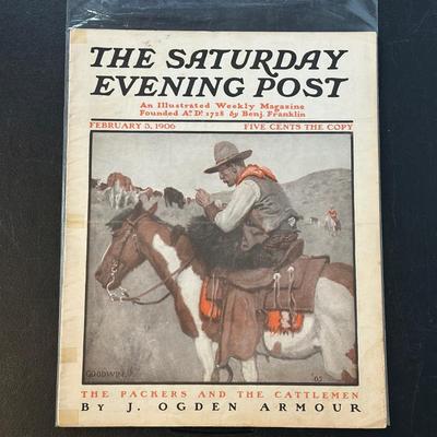 LOT 57: Antique Collection Of The Saturday Evening Post