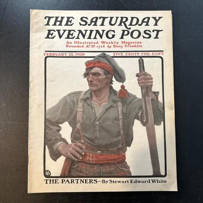 LOT 57: Antique Collection Of The Saturday Evening Post