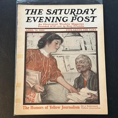 LOT 57: Antique Collection Of The Saturday Evening Post