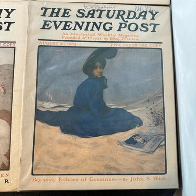 LOT 57: Antique Collection Of The Saturday Evening Post