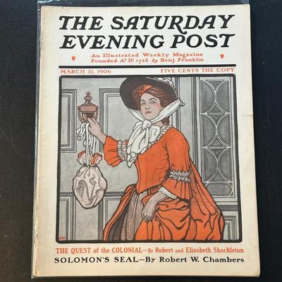 LOT 57: Antique Collection Of The Saturday Evening Post