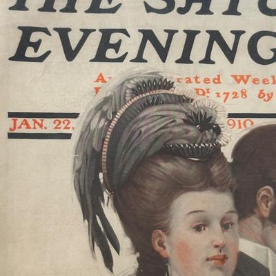 LOT 57: Antique Collection Of The Saturday Evening Post