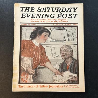 LOT 57: Antique Collection Of The Saturday Evening Post