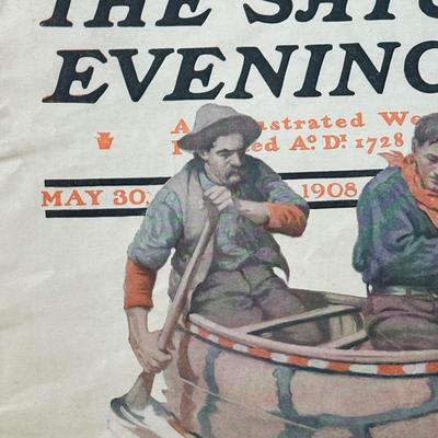 LOT 57: Antique Collection Of The Saturday Evening Post
