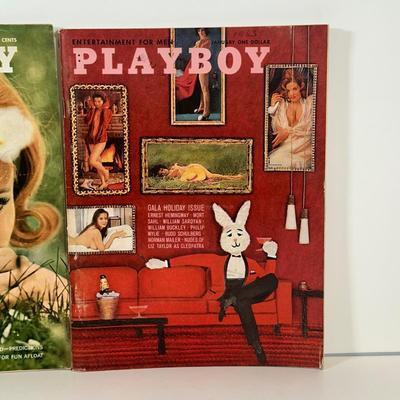 LOT 58: Collection Of Vintage Playboy Magazines - 1960/1970s