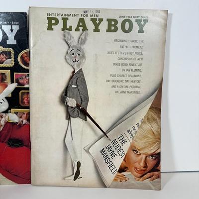 LOT 58: Collection Of Vintage Playboy Magazines - 1960/1970s