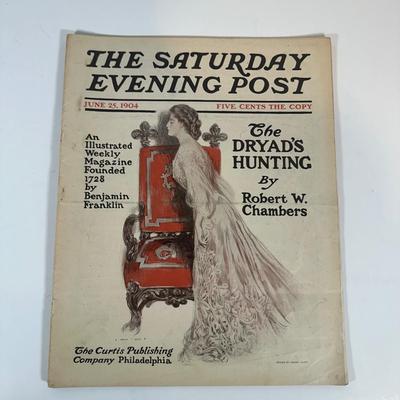 LOT 59: Antique Collection Of The Saturday Evening Post