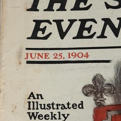 LOT 59: Antique Collection Of The Saturday Evening Post