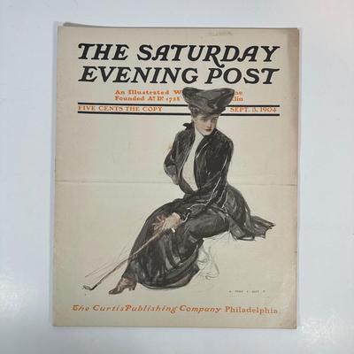 LOT 59: Antique Collection Of The Saturday Evening Post