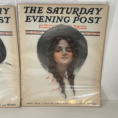 LOT 59: Antique Collection Of The Saturday Evening Post