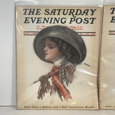LOT 59: Antique Collection Of The Saturday Evening Post