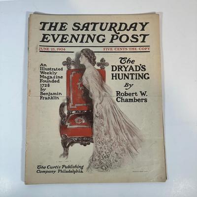 LOT 59: Antique Collection Of The Saturday Evening Post