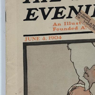 LOT 59: Antique Collection Of The Saturday Evening Post