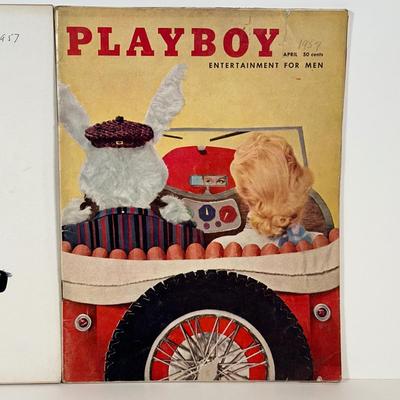 LOT 60: Vintage 1950s Playboy Magazine Collection