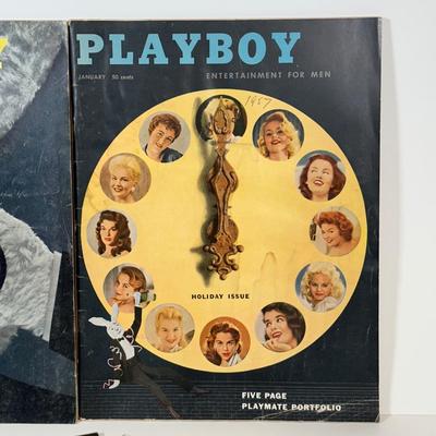 LOT 60: Vintage 1950s Playboy Magazine Collection