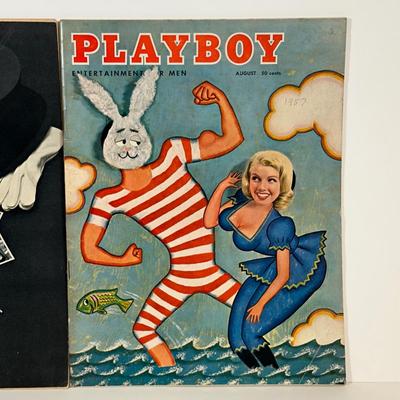 LOT 60: Vintage 1950s Playboy Magazine Collection