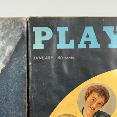 LOT 60: Vintage 1950s Playboy Magazine Collection