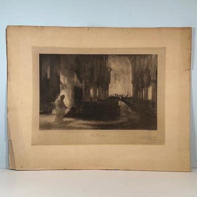 LOT 61: The Presence by A.E. Borthwick Vintage Print