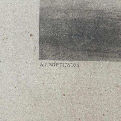 LOT 61: The Presence by A.E. Borthwick Vintage Print