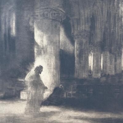 LOT 61: The Presence by A.E. Borthwick Vintage Print